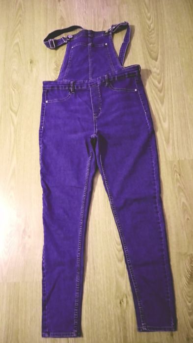 Ogrodniczki jeans h&m