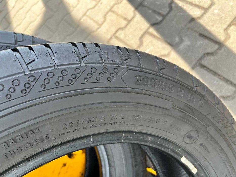 Opony letnie 2x Continental Van Contact 200 205/65 R16C DOT17 #2236