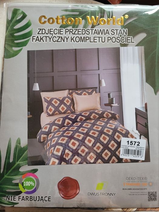 Nowe pościele nie farbujące 160x200