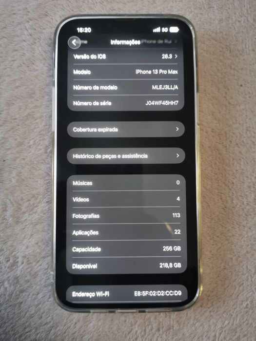 Iphone 13 pro max 256GB