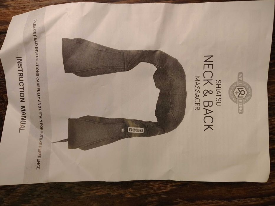 Masażer do ciała i karku Shiatsu