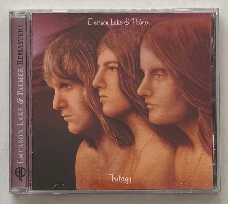 CD_Emerson Lake & Palmer, Trilogy. Remasterizado. Muito estimado, como novo.