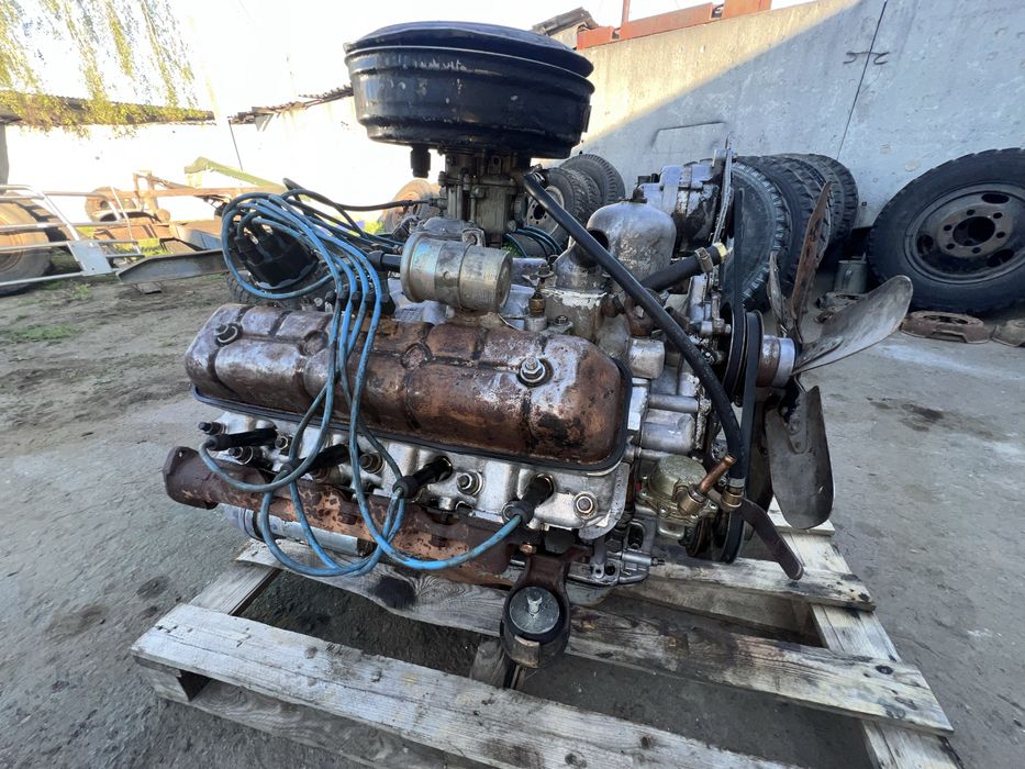 Мотор двигун Газ 53 Газ 3307 Паз після ремонту
