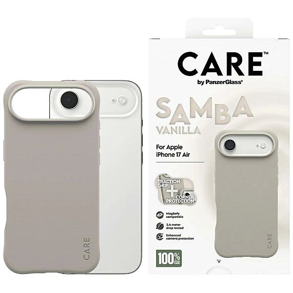Etui CARE by PanzerGlass Fashionable Samba MagSafe na iPhone Air - sza