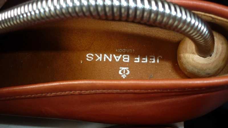 Jeff Banks- męskie półbuty skórzane r; 44