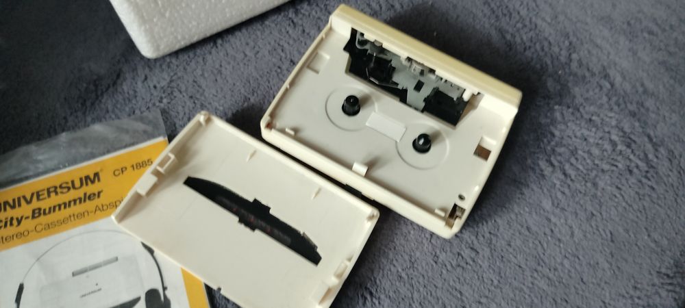 Kolekcjonerski odtwarzacz kasetowy Walkman Uniwersum City Bummler