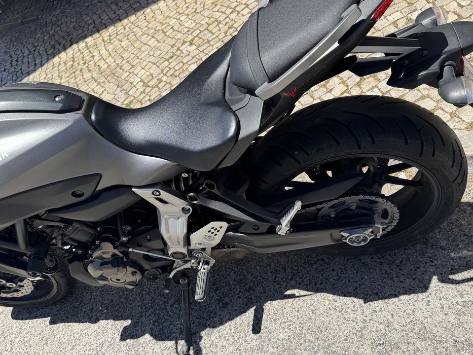 Yamaha MT-07 de 2016 75cv Rebaixada 55KW 15000km