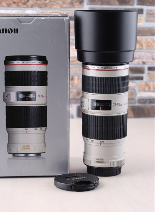 canon 70 200 f4 is usm - купити об'єктиви - Ціна на OLX.ua