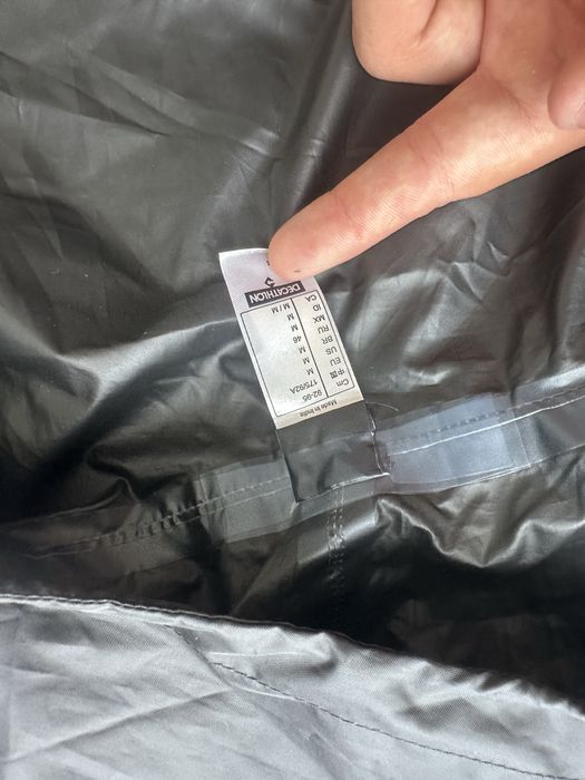 Вітровка quechua gore-tex,вітровка гортекс,black zip jacket,waterproof jacket