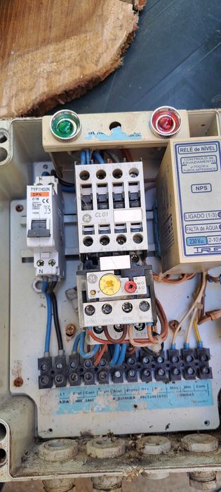 Quadro eléctrico para bomba de furo