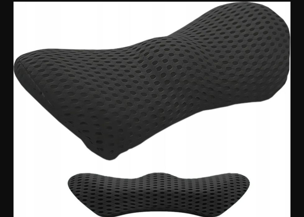 AgoKud Poduszka lędźwiowa, poduszka podpierająca lędźwi, na krzesło bi