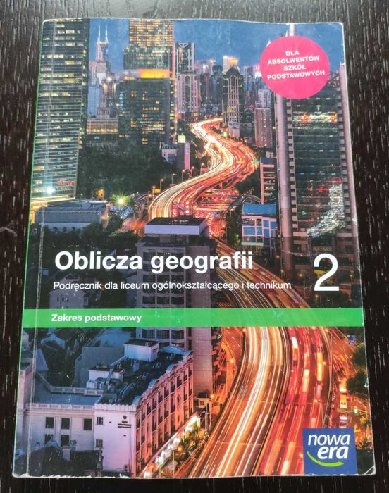 Oblicza geografii 2 zakres podstawowy, stan BDB-