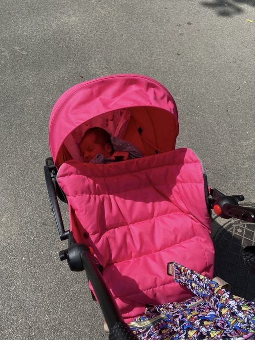 Коляска yoya 175+ 2в1, прогулянка та блок для новонародженого в ідеалі