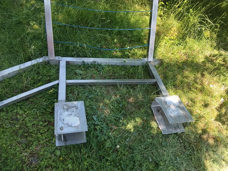Barierka do schodów z suszarką
