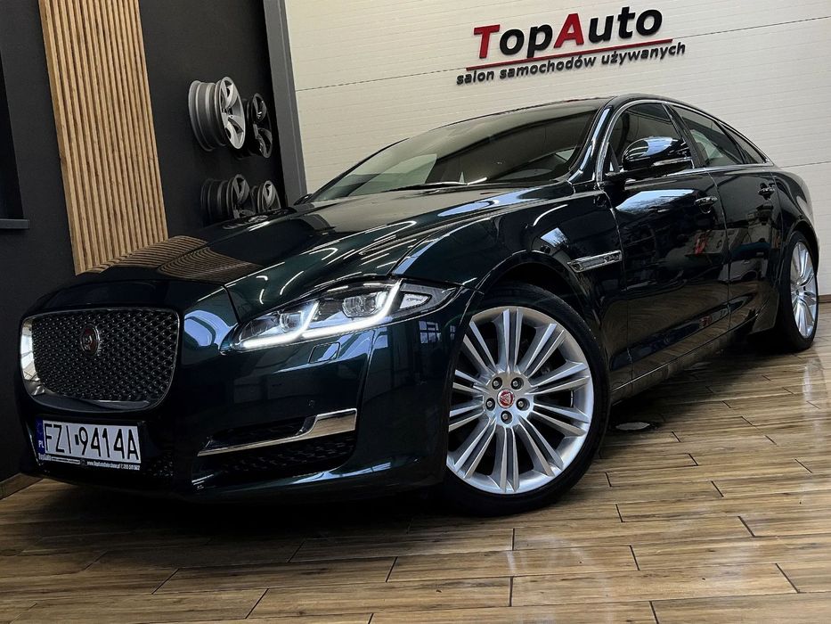 Jaguar XJ LIFT * 3.0 V6 *JAK NOWY* fabryczny lakier * 54 000km*LED*BRUTTO VAT23%