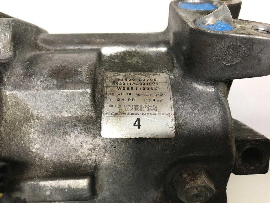Компресор кондиціонера Nissan Micra K12. Note E11. TIIDA - 1.6