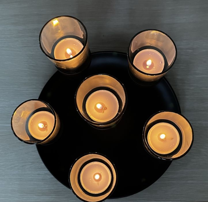 Świecznik od Tchibo na 6 tealight-ów. Na święta. Na prezent.