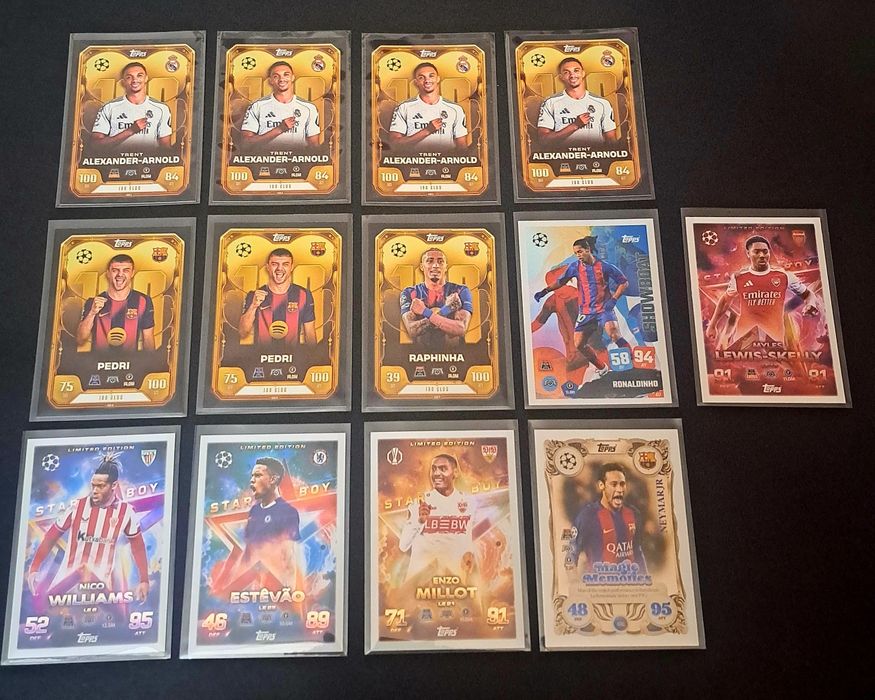 Cartas futebol attax