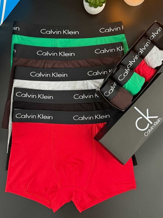 Чоловічі боксери Келвін Кляйн серія Modern Black. Мужские трусы