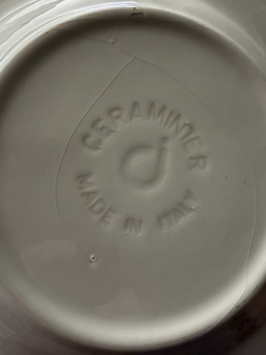 Conjunto 6 Pratos de Sobremesa Cerâmica – Ceraminter (Made in Italy)