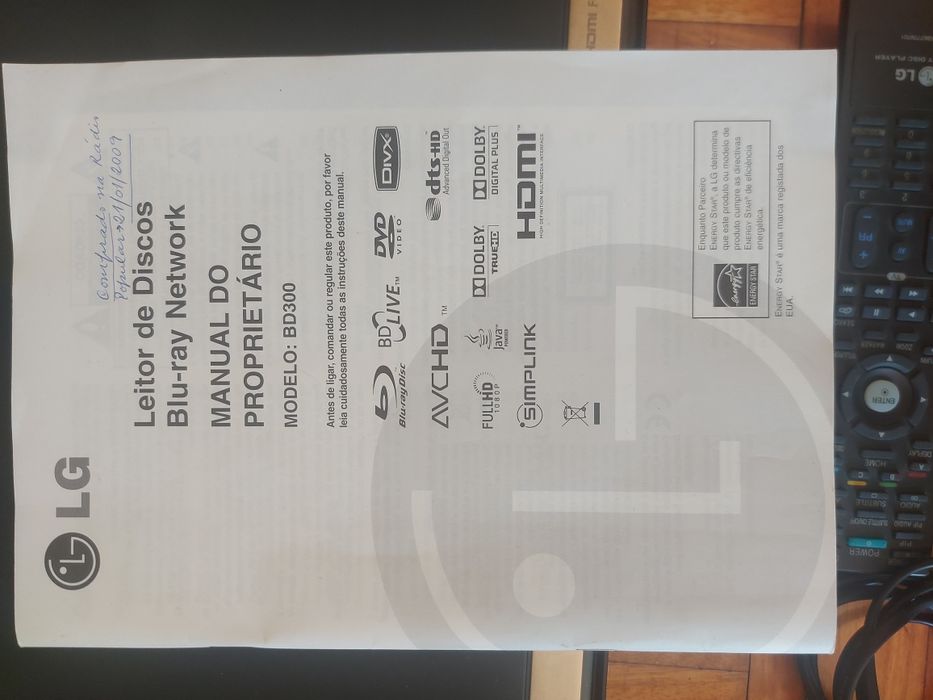 Leitor de Blu-Ray LG