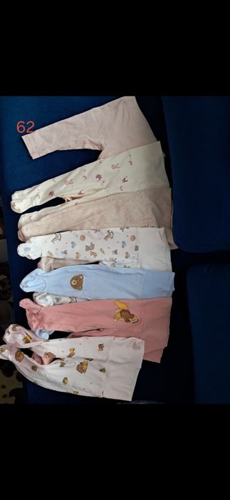 Ubrania dziecięce, body, pajace, spodnie, bluzy