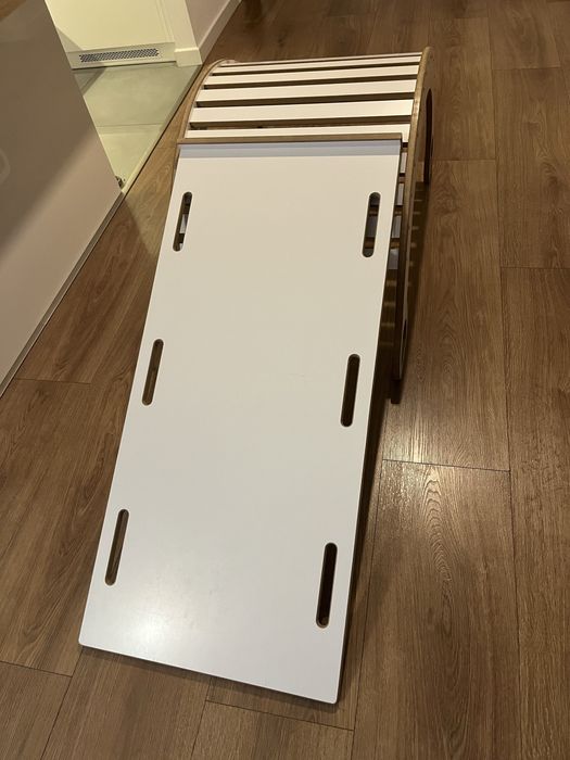 Tupti wood duzy bujak + duza zjezdzalnia montessori