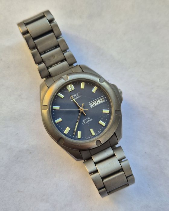 Zegarek Adec Automatic titanium