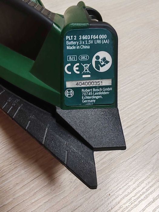 Кутовий лазерний рівень BOSCH PLT 2 лазерний рівень для плитки