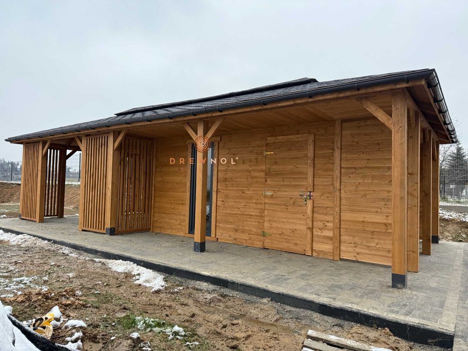 Domek narzędziowy / domek 3w1 / letniskowy  / altana / domki / 9x4