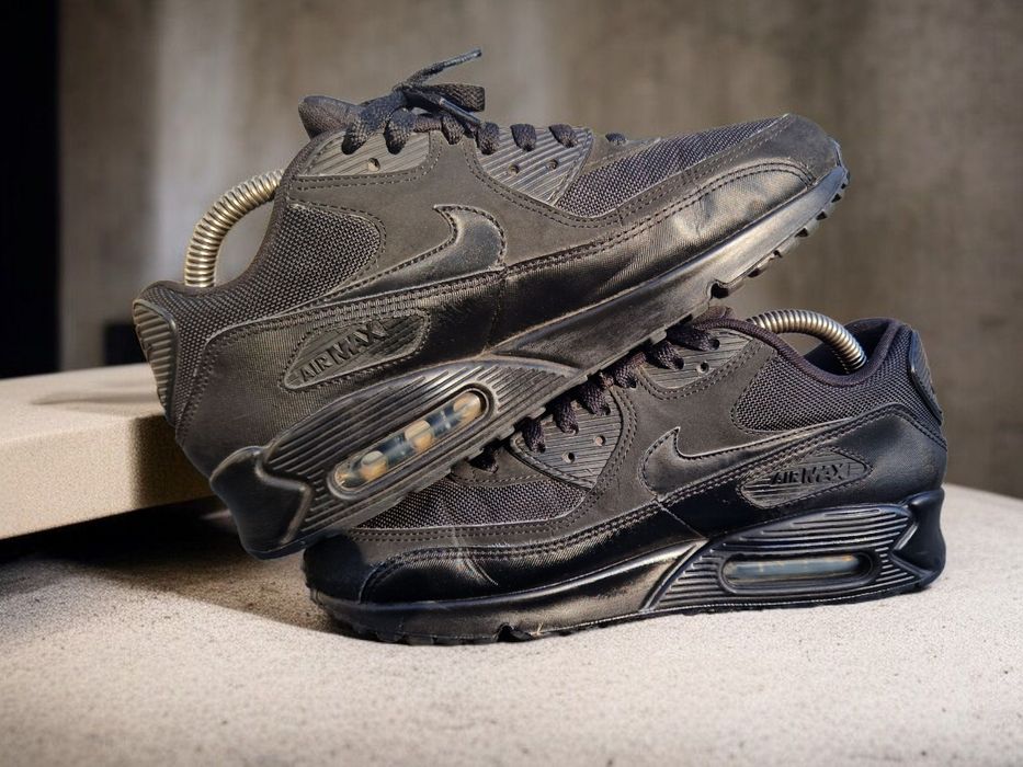 оригінальні кросівки Nike Air Max 90 Essential Black / 537384-090
