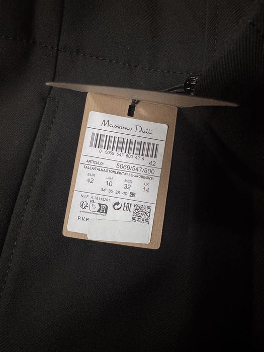 Massimo Dutti nowe spodnie 42