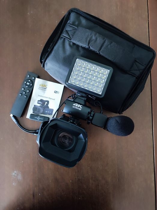 Câmera de vídeo 4K HD