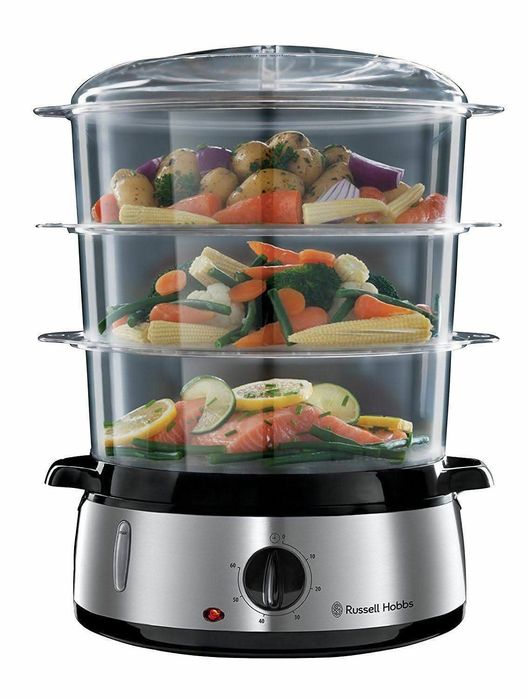 Пароварка Russell Hobbs Cook

Ця пароварка має поту