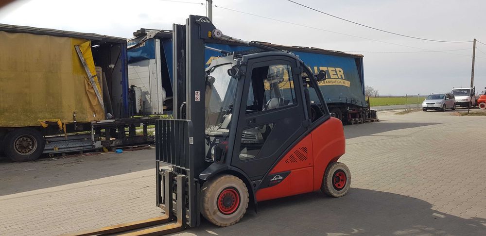 Linde H35T-02 wózek widłowy Triplex salon PL 4000 mth 2019 rok super stan jak Nowy