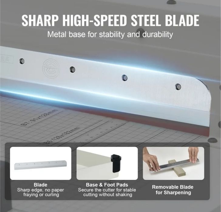 Paper Cutter 12" A4 Guilhotina Cortadora de Papel