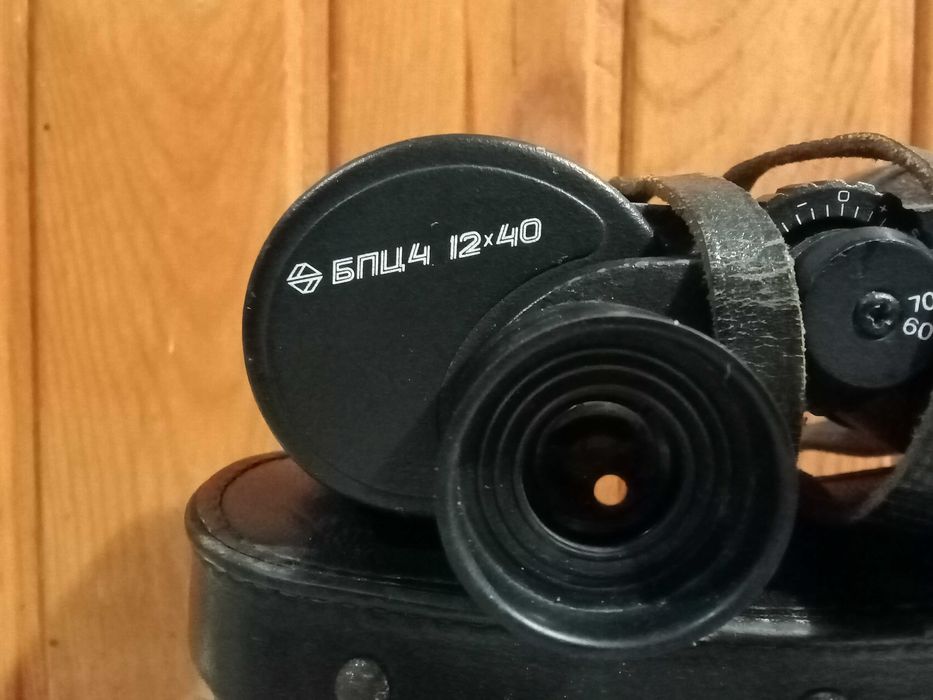 Советский бинокль БПЦ4 12Х40