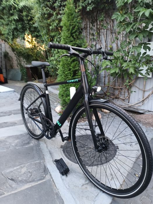 Електровелосипед на ремні Germany E bike 18 kg с зарядним як новий