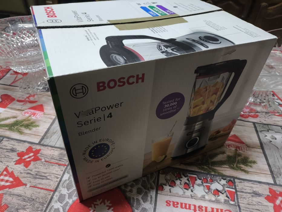 Liquidificador BOSCH MMB6382M Vitapower Serie 4 (1200 W - 1.5 L - Inox