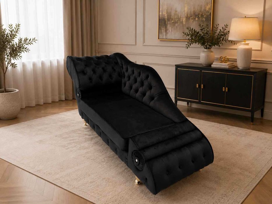 Szezlong Chesterfield Preston Lewostronny
