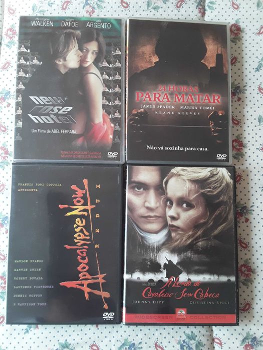 12 dvd's originais