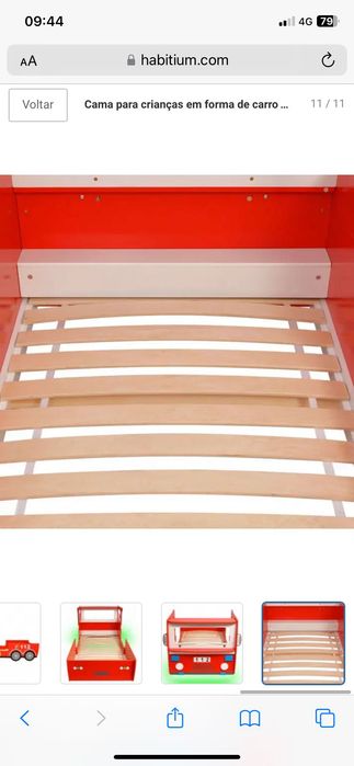 Cama criança BOMBEIROS