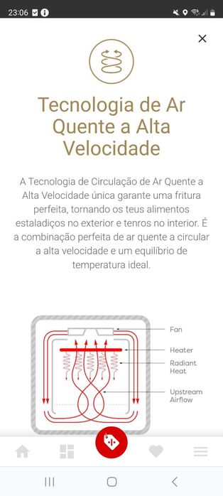 Fritadeira Digital Air Fryer Krisp - Preto