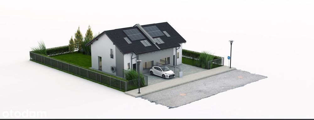 Dom Maczniki, z pompa ciepła! i fotowoltaika!