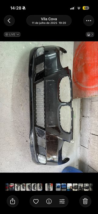 Parachoques frontal bmw e92 completo