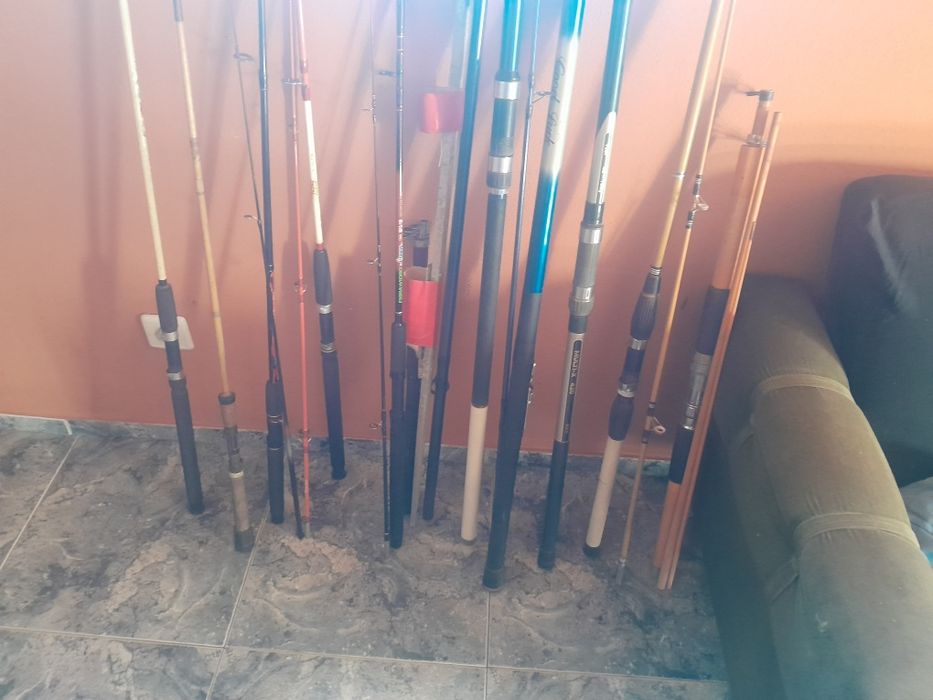 Vendo conjunto de canas de pesca