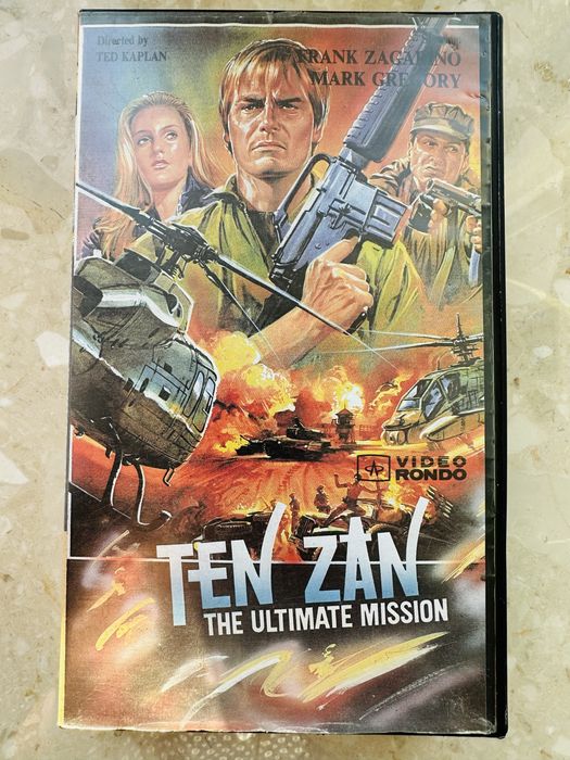 Kaseta vhs Ten Zan ostatnia misja