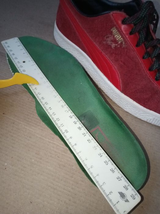 44(28,5) Puma Clyde suede