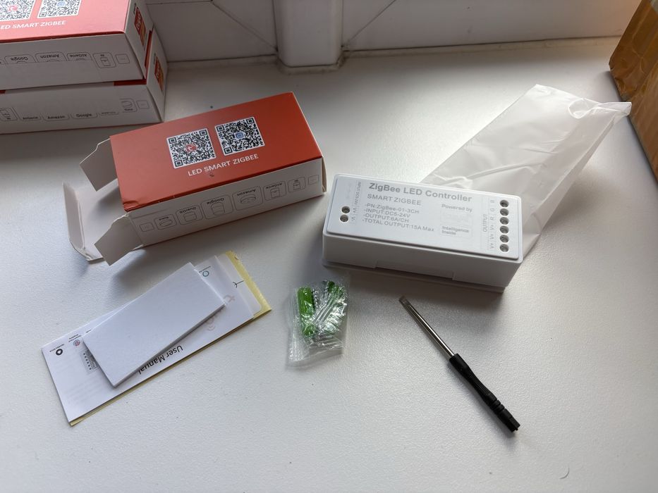 Zigbee grb led controller