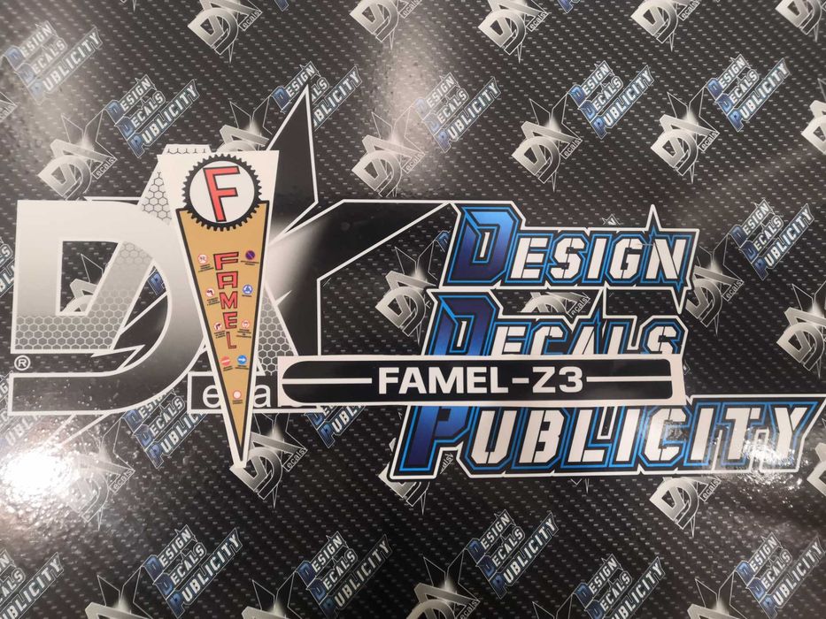Autocolantes para Famel Z2 - Z3 --- 2º modelo